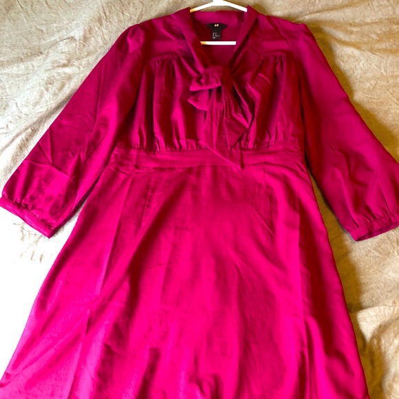 H&M Raspberry Pink mini dress - Picture 1 of 3